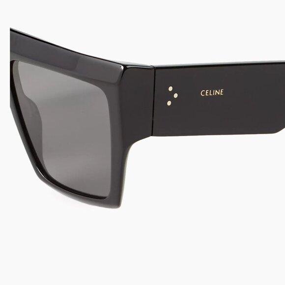 CELINE 60MM Flat-Top Square Sunglasses - Picture 9 of 9